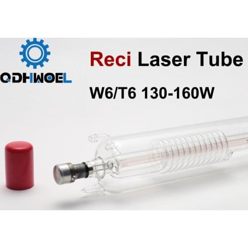 Reci W6 130W CO2 Laser Tube Length 1650mm Dia. 80mm for CO2 Laser Engraving Cutting Machine