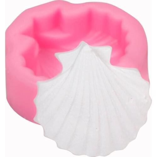 Shell Shape Handmade Soap Silicone Mold DIY Cake Decorating Tools Fondant Cake Candy Clay Molds Chocolate Gumpaste Mold