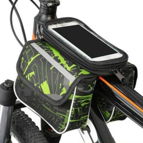 Bicycle bag Bike Phone Holder Mountain Bike Waterproof Bag Touchscreen Cell Phone Stand Waterproof Smart Mobile bolsa bicicleta