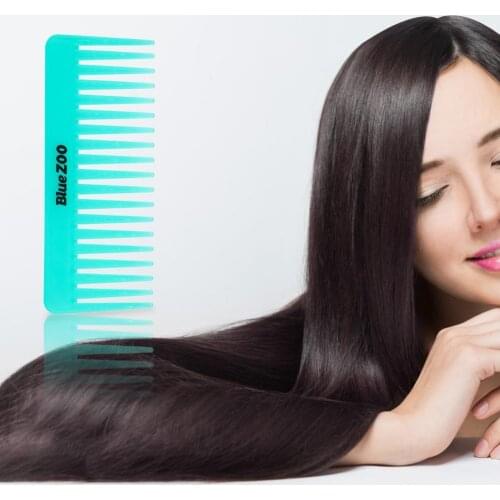 Tooth Comb Wide-spaced Grisp Comfortable Hair Care Large Tooth Detangle Comb for Home