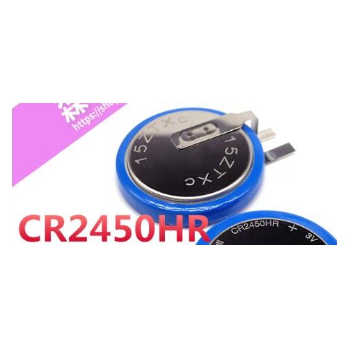 10PCS Original CR2450HR high temperature battery 3V car tire pressure monitoring battery CR2450