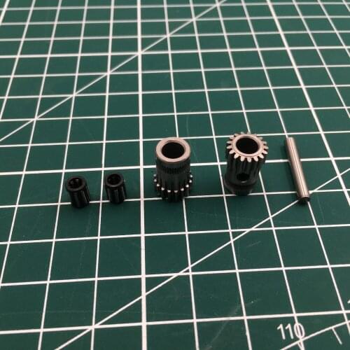 1Set Prusa i3 MK2/MK3 3D Printer Part Cloned Btech Dual Gears DIY Prusa i3 Steel Pulleys Kit 3D Printer Gears Extrusion Wheel