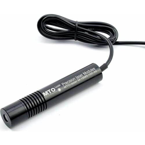 660nm 200mW High Brightness Stone Cutting Red Line Laser Cutting Fixed Focus Red Light Laser Positioning Light with Adapter