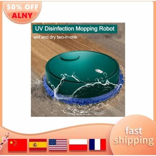 Automatic Mopping Cleaner Robot Dry and Wet 2 in 1 Cleaning Robot Smart Floor Dust Removal Home Cleaning Machine