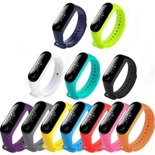 For the Xiaomi mi band 3 multicolor replacement bracelet strap,Smart strap for the Xiaomi mi band 4 replacement wrist strap