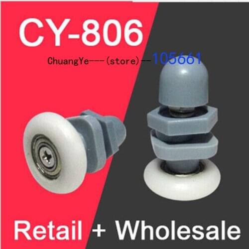 Shower Door roller runners Wheels plastic pulley CY-806