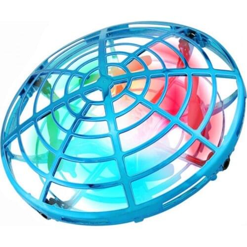 Flying Saucer LED 5-induction Helicopter Remote Control Quadcopter Kids Educational Toys for Children Gifts