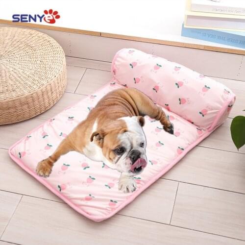 Summer Washable Large Pet Cat Dog Bed For Small Medium Large Dog Soft Pet Bed Soft Breathable Dog Kennel Puppy Mat Pet Supplies