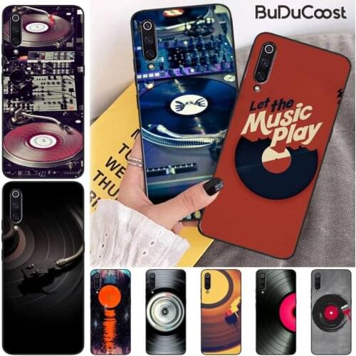 Vintage vinyl record Bling Cute Phone Case For Xiaomi Mi 9 9T CC9 CC9E 8 SE Pro A2 Lite 6X 5 A3 A1 Max Mix 2 3