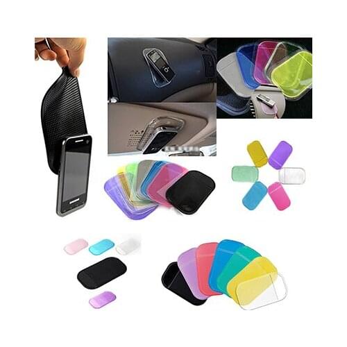 Anti Slip Pad Washable Removable Reusable Sticky Car Pad For Mobile Phones