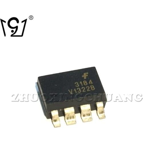 10PCS FOD3184S FOD3184 SOP-8 Fairchild Optoelectronic Coupler New Original