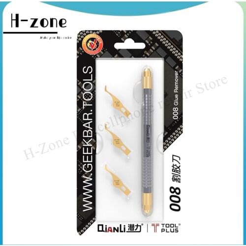 Qianli 008 Glue Removal Knife IC BGA NAND CPU Edge Glue Cleaning Knife for Phone Motherboard Repair Tool