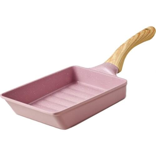 Schnesland Tamagoyaki Japanese Omelette Pan Non-stick Coating Egg Pan