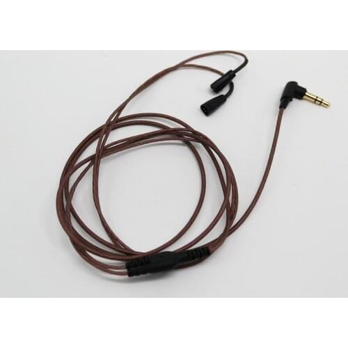 Upgraded Replacement Audio Cable Cords for Sennheiser IE80 IE81 IE8 Headphone Headsets Aux Cables 1.3m