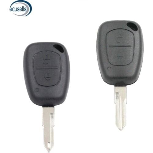 2 Button 3 Button Replacement Shell Remote Car Key Case Fob For Renault Megane Dacia Modus Espace Duster Clio VAC102 NE72 Blade