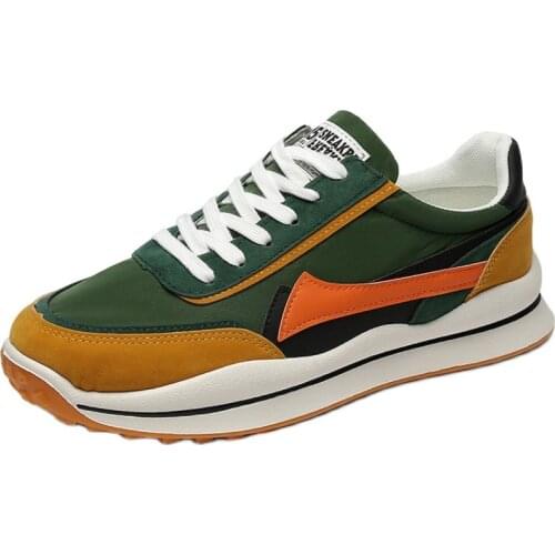 Sports Casual Shoes Mens New Summer 2021 Fashion Non-slip Board Shoes Wear-resistant Breathable Mesh Running Light