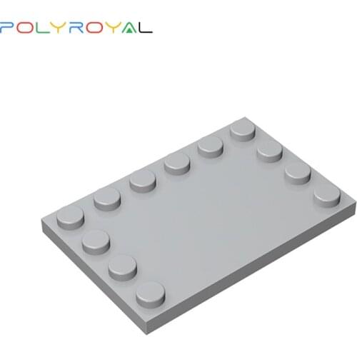 Building Blocks accessories DIY Plates 6x4 edge grain middle light panel 10PCS MOC Educational education toys for children 6180