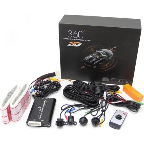 ADT 720P 1080P DVR 3D Bird View Panoramic Parking Sensor 360 car camera For Parking Reserving Driving