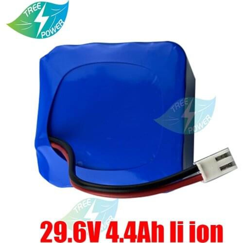 Factory directly supply li-ion battery pack 8s 29.6v 4.4AH lithium ion battery pack with BMS