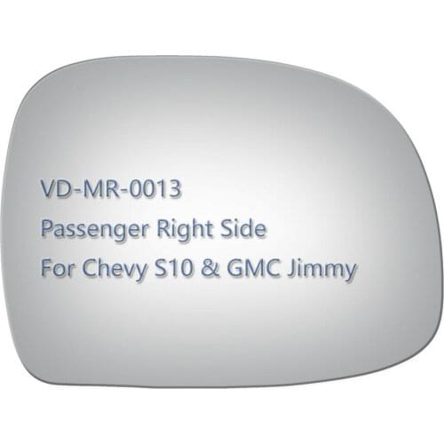 Mirror Glass for CHEVY Blazer S10 GMC JIMMY SONOMA Truck Passenger Right Side