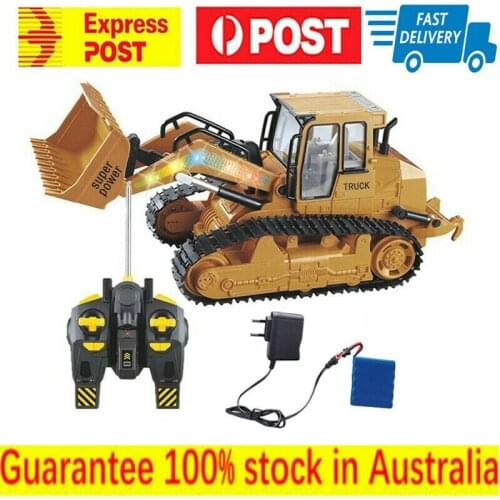1:12 RC Excavator Shovel 2.4G Radio Remote Control Bulldozer Truck Model Toy