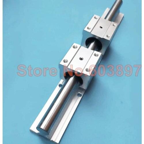 1 X SBR16 L 500mm supported rails 2 pcs SBR16UU Linear Guides bearing blocks for CNC