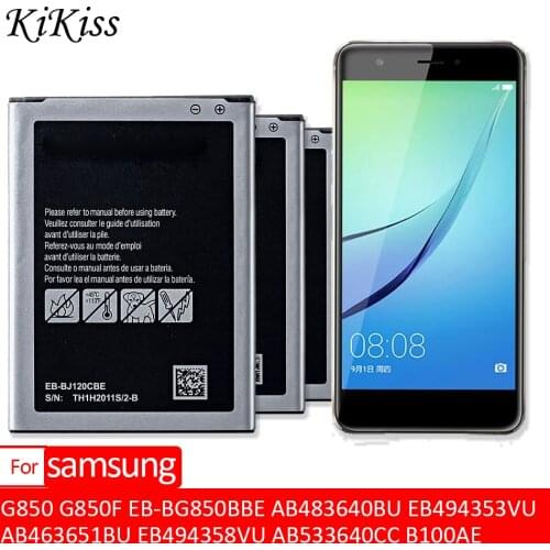 Mobile Battery For Samsung Galaxy Alpha G850 G850F EB-BG850BBE AB483640BU EB494353VU AB463651BU EB494358VU AB533640CC B100AE