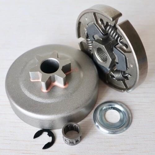 Clutch Drum P-7 Sprocket Rim Needle Bearing Washer E-Clip clutch For Sthil 017 018 MS170 MS180 repair parts