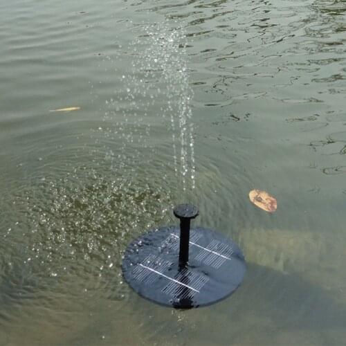 Brushless Motor Pump DC 8V 170mA 1.6W 200L/H Floating Solar Landscape Fountain