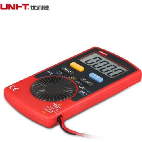 UNI-T UT120A Pocket Size Stype Digital Multimeter Frequency Diode Auto Range Easy Carry