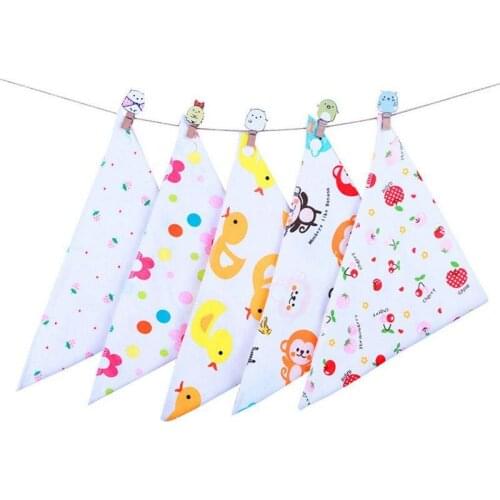 Baby Cartoon Bandana Bib Baby Bibs Waterproof Baby Bib Bibs Baby Triangle Bibs Boys Girls Apron Eating Kids Baby Triangle Bibs
