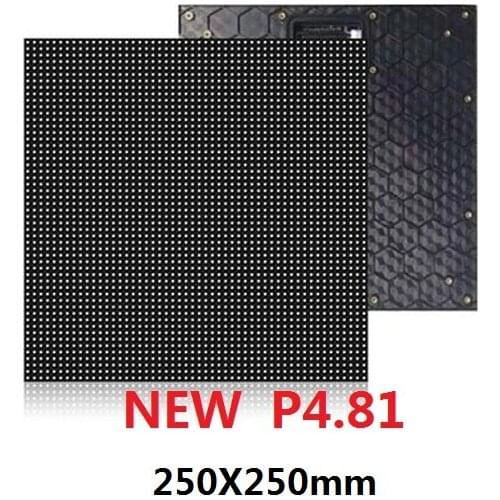 P4.81 SMD 250x250mm 52x52 Pixels 13s Full Color RGB Outdoor LED Display Module