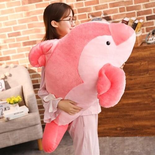 Cute Dolphin Plush Animal Toy Cartoon Dolphins Pillow for Child Girl Birthday Gift 39 inch 100cm DY50720