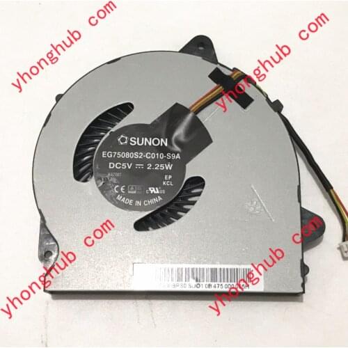 SUNON EG75080S2-C010-S9A DC 5V 2.25W 4-wire Server Laptop Cooling Fan