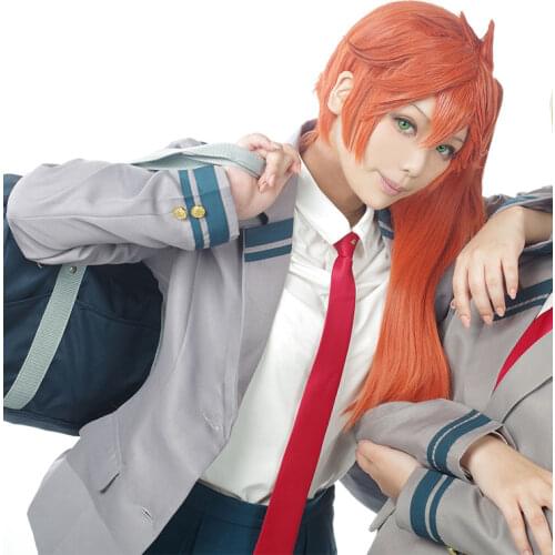 HSIU NEW Itsuka Kendo Cosplay Wig My Hero Academy Costume Play Wigs Halloween Costumes Hair free shipping High quality
