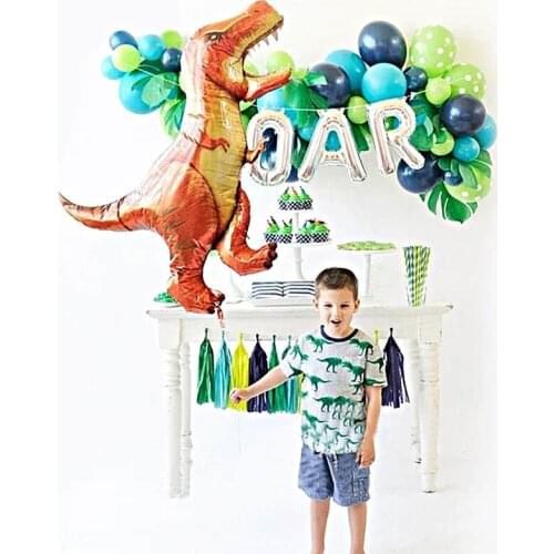 Dinosaur Foil Balloons Dinosaur Birthday Forest Party Decoration Birthday Party Decorations Balloon Kids Toys