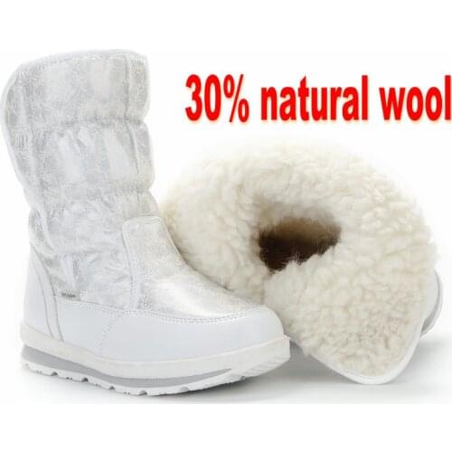 2021 Winter shoes Women snow boots Lady warm fur shoe female white fashionable winter boots anti-skid outsole boots female