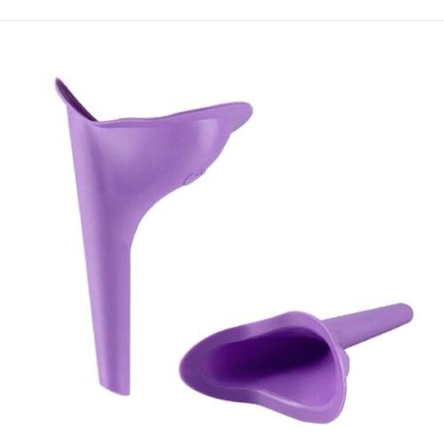 2PC Soft Silicone Baby Kids Pissing Urinal Pee Standing Urination Device Travel Outdoor Hiking Stand Up Piss Toilet Urinals Girl