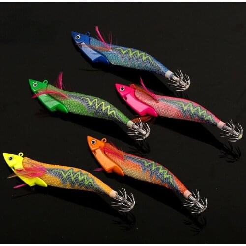 13cm/42g luminous squid Jig head squid lure jig octopus lure sea jig game fishing lure squid hooks