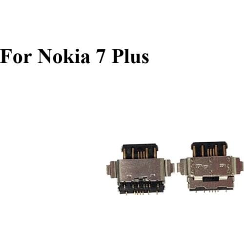 2PCS For Nokia 7 Plus 7Plus Nokia7plus USB socket Charging Port High Quality
