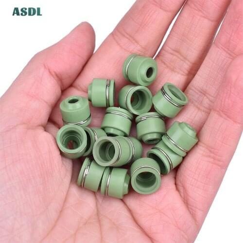 16pcs 3.5mm Motorcycle Valve Stem Oil Seal For Honda CBR250 NC17 NC19 NC22 CB250 Jade 250 Hornet 250 CBR 250 CB 250 250cc