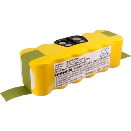 Cameron Sino 2800mah battery for IROBOT APS 500 Roomba 500 80501e AUTO CLEANER Intelligent Floor Vac M-488 ROBOTIC U290