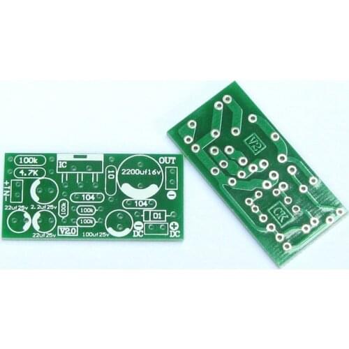 Free ship TDA2030A single channel amplifier board, electronic DIY production board