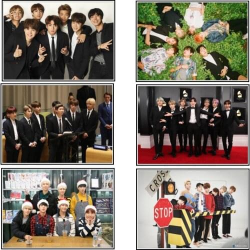 K-POP Korean Boys Band Bangtan Boys Poster New Style Latest Poster Decoration Painting Hd Photo Paper 2067