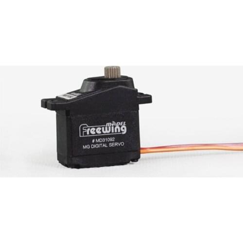 FreeWing MD31092 9g Micro Rc Servo Metal Gear Mini Steering Gear Suitable For Fixed Wing Airplane / Rc Helicopter Accessories