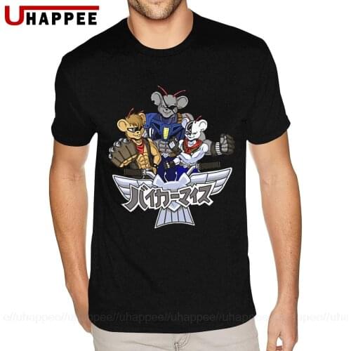 Big Size Biker Mice From Mars T-Shirts Homme Simple Fashion Short Sleeved Urban T shirt Cheap Discount Merch Apparel