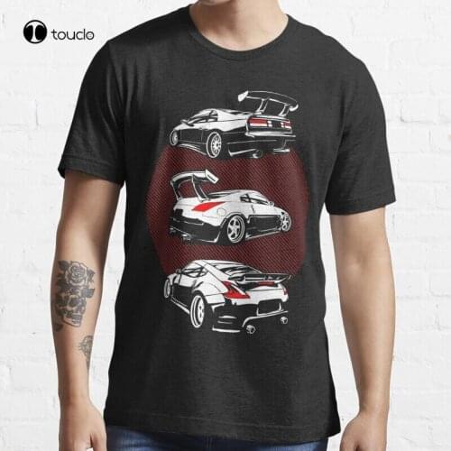 Nissann Z Evolution Z33 Z34 300Zx Fairladyz Fairlady T-Shirt Cotton Tee Shirt