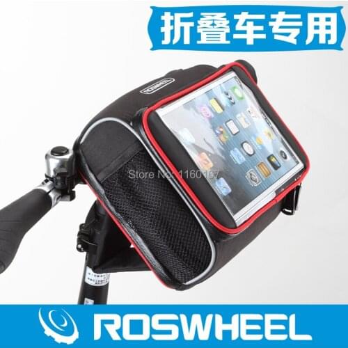 Package iPad music Hyun car flatbed head before riding equipment bag to pack a small folding bicycle front pack 11888