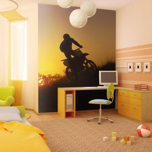 Wall mural-Motocross-350x270 cm