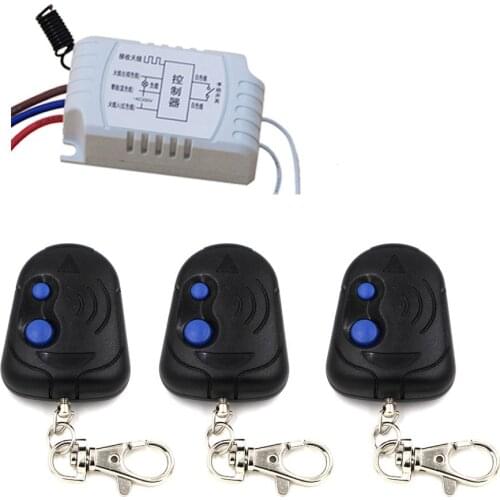 Manual Wireless Smart Remote Control 1CH Switch For Led Lamp AC 220V Remote Switch Electrical Curtain Light Wireless Switch